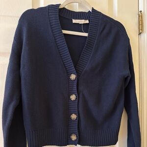 Navy Blue Women's Sweater